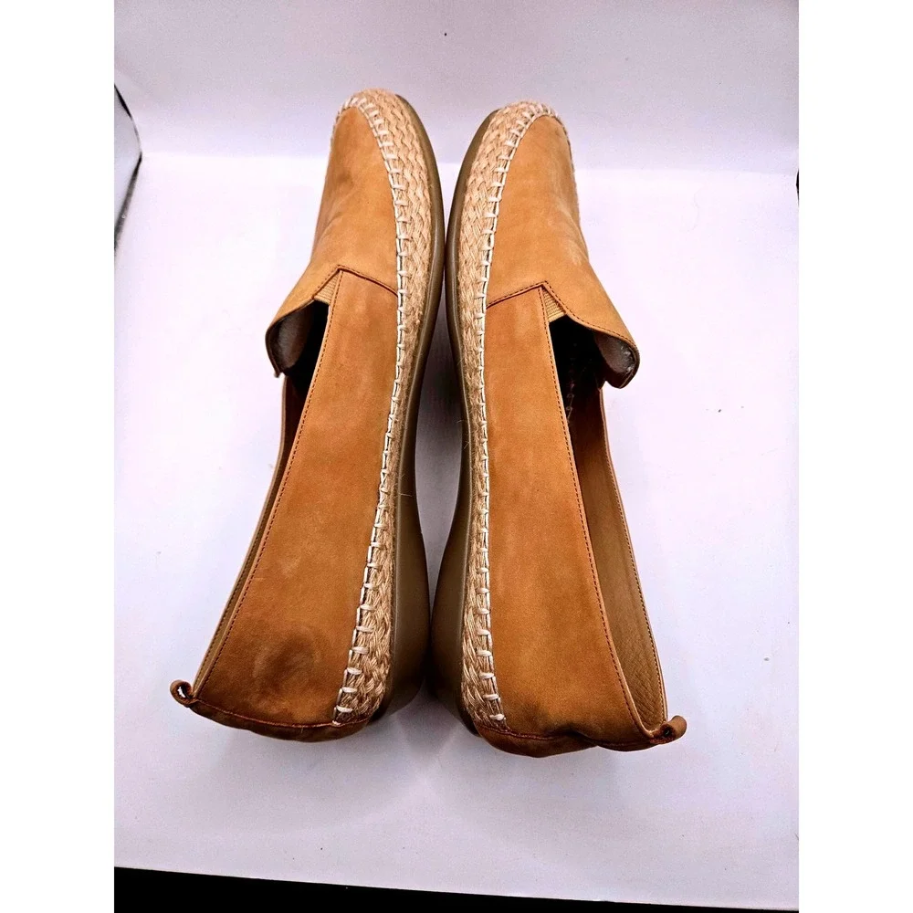 Vaneli‎ Sport 11 N Tan Suede Espadrille Flats Coastal Boho Chic Women #385